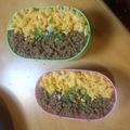 pannmimi's cooksnap of when they made 春色★鶏そぼろ＆しっとり卵そぼろ弁当.