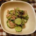 かっまん's cooksnap of when they made さっぱりきゅうりのツナポン☆.