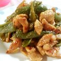 レモンジャ's cooksnap of when they made 豚肉とピーマンの味噌炒め.