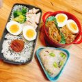 海理ママ's cooksnap of when they made 塩昆布と枝豆さんおにぎり.