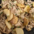 桜空星's cooksnap of when they made 簡単～♪長いもと豚バラの甘辛炒め.