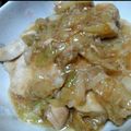 hanaflower's cooksnap of when they made レンジで簡単(＾▽＾)ｖ　鶏胸肉の甘辛煮.