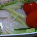 まっｃｈａ's cooksnap of when they made 新たまねぎとハムのマリネ.