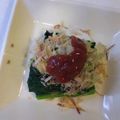 ほけねぇ's cooksnap of when they made 小松菜のとろろ昆布とトマトケチャップのせ.