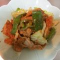 竜の湯's cooksnap of when they made 豚肉とキャベツのカレー味噌炒め.