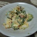 くらら♪☆'s cooksnap of when they made 簡単カニカマきゅうりエッグのサラダ♥.