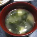 くらら♪☆'s cooksnap of when they made わかめだしのお味噌汁.
