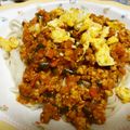 samezame's cooksnap of when they made 冷たい★ヘルシーなドライカレーのパスタ.