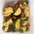 イントラたっきー's cooksnap of when they made ズッキーニと挽き肉の梅風味炒め.