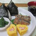 こたママ★'s cooksnap of when they made お弁当に!可愛い*かにかまハートの卵焼き.
