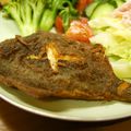 noamanma's cooksnap of when they made カレイの唐揚げ.