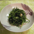 SURA1974's cooksnap of when they made おかひじきとみょうがの柚子胡椒和え.