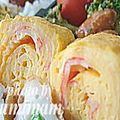 ゆみぃマム's cooksnap of when they made お弁当に　カニかま入りだし巻き卵.