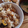 mini39's cooksnap of when they made ☺️簡単♪シンプルなさざえの炊き込みご飯☺️.