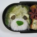hirotofumi's cooksnap of when they made 簡単キャラ弁 お茶犬★.