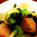 mariko_h's cooksnap of when they made エビとチンゲン菜の塩ダレ炒め.