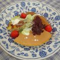 HappyCafe's cooksnap of when they made ホットケーキミックスで★あずきケーキ★.