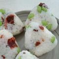 ちゃんぷん's cooksnap of when they made 夏だ☆枝豆＆ベーコン＆チーズのおにぎり♪.