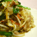 にゃぁくん's cooksnap of when they made プナピーと野菜炒め.