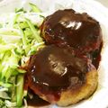 ゆりYO船長's cooksnap of when they made 決め手は?!ふわっとジューシーハンバーグ.