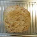 ゆりYO船長's cooksnap of when they made シンプルな全粒粉パン*ノンシュガー！.