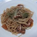 naaaoko's cooksnap of when they made 私♡自慢♡のイカわたパスタ.