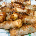 野球マニア's cooksnap of when they made うまうま♬厚揚げの豚肉巻き 梅風味.