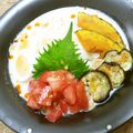 tamecook's cooksnap of when they made 夏野菜たっぷり♪豆乳スープそうめん☆.