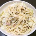 あやこまんだよ's cooksnap of when they made 塩こんぶでクリームパスタ.