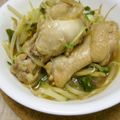 こてみぃ's cooksnap of when they made ぽん酢煮☆手羽元と水菜と糸こんにゃく☆.