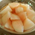 どんひょくふぁん's cooksnap of when they made 桃のコンポート『圧力鍋で1分』.