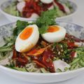 Hoink's cooksnap of when they made 赤い冷やし中華♬.