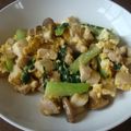 ちょーりー's cooksnap of when they made 鶏肉とチンゲン菜の卵とじ風炒め.