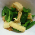 かぴーな's cooksnap of when they made ♪ピーマンと油揚げのめんつゆ炒め♪.