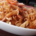 ハリハリ戦士's cooksnap of when they made ★こってり濃厚～焼きそばナポリタン風★.