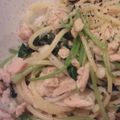 MofeMofee's cooksnap of when they made 三つ葉とツナのスパゲティゆずこしょう風味.