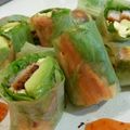 まいみーる's cooksnap of when they made うなぎ入り♪生春巻き.
