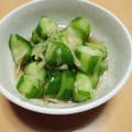 tetubinn's cooksnap of when they made きゅうりとしょうがのポン酢和え.