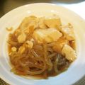 sakichi☆'s cooksnap of when they made 豆腐と糸こんで♪ヘルシーおかず★.