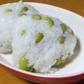 なおっち。。's cooksnap of when they made リメイク☆枝豆のおにぎり.