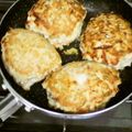 おばけのQ's cooksnap of when they made ■大葉と鶏ひき肉のハンバーグ■.