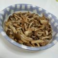 ☆sinnkuro★'s cooksnap of when they made 超簡単..丼で..5分.しめじバター醤油.