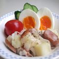 ３児ママCafe's cooksnap of when they made ジャーマンポテト風ポテトサラダ。.