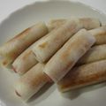 K＆Nママ's cooksnap of when they made 春巻きパリパリウインナー.