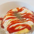 スチニャン's cooksnap of when they made 卵1個★レンジで作るトマトチーズオムレツ.