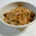河内のおっさん's cooksnap of when they made 『塩麹で芋がら(ずいき)の胡麻油炒め』.