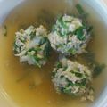 LANDSKY☆'s cooksnap of when they made ☆余った餃子のたねで簡単中華スープ☆.