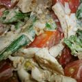 みわさー's cooksnap of when they made 簡単★ｵｸﾗとｴﾘﾝｷﾞとﾄﾏﾄのサラダ.