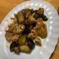 なっさん姫's cooksnap of when they made ナスとピーマン鶏もも肉の味噌炒め.