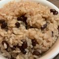 kopimama's cooksnap of when they made 圧力鍋で15分時短お赤飯炊飯器でも50分.